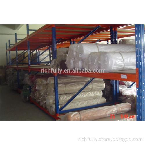 New product WIDER 3-4 posts heavy duty shelving warehouse rack with wooden board